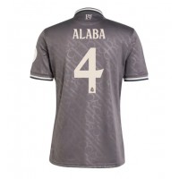 Pánský Fotbalový dres Real Madrid David Alaba #4 2024-25 Třetí Krátký Rukáv